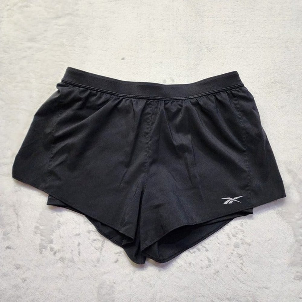 Reebok Speed Wick Women's Black Athletic Shorts Size Small